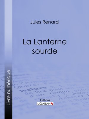 cover image of La Lanterne sourde
